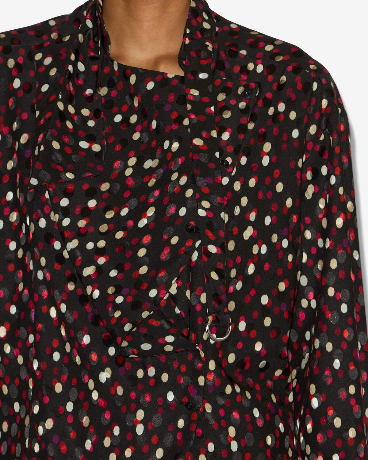 Top / emany top Woman Black-red 4
