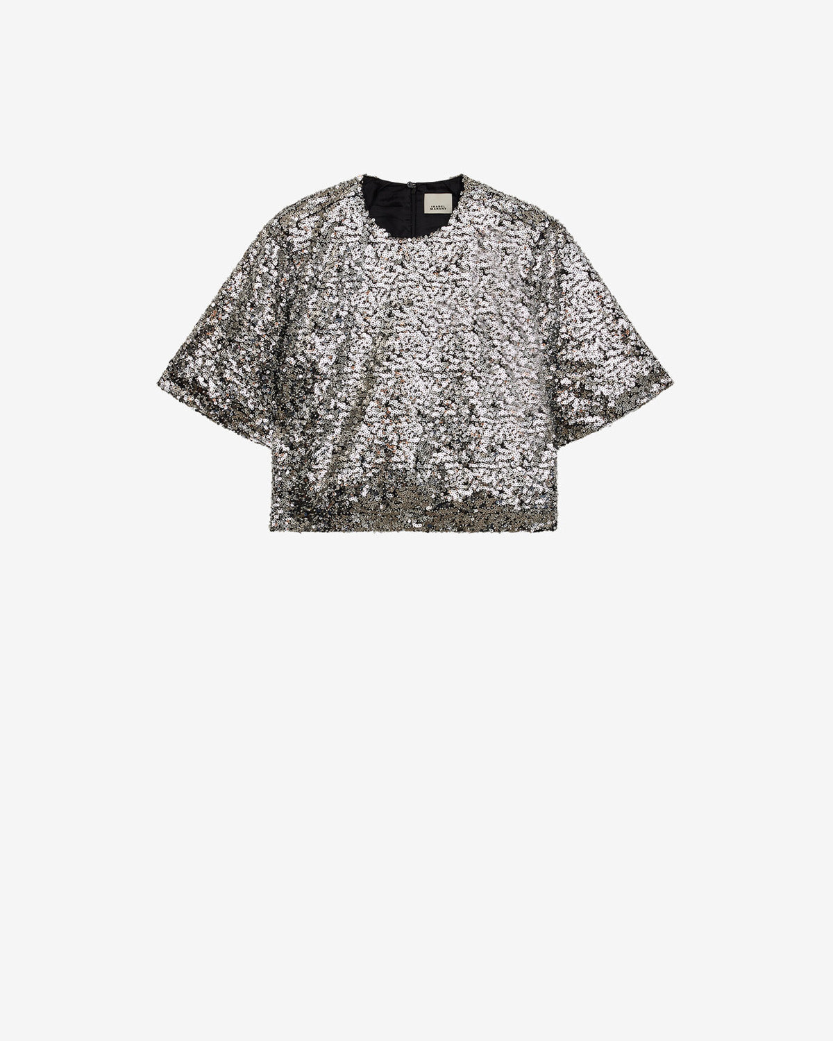 Helga sequined top - Silver - Woman - 5