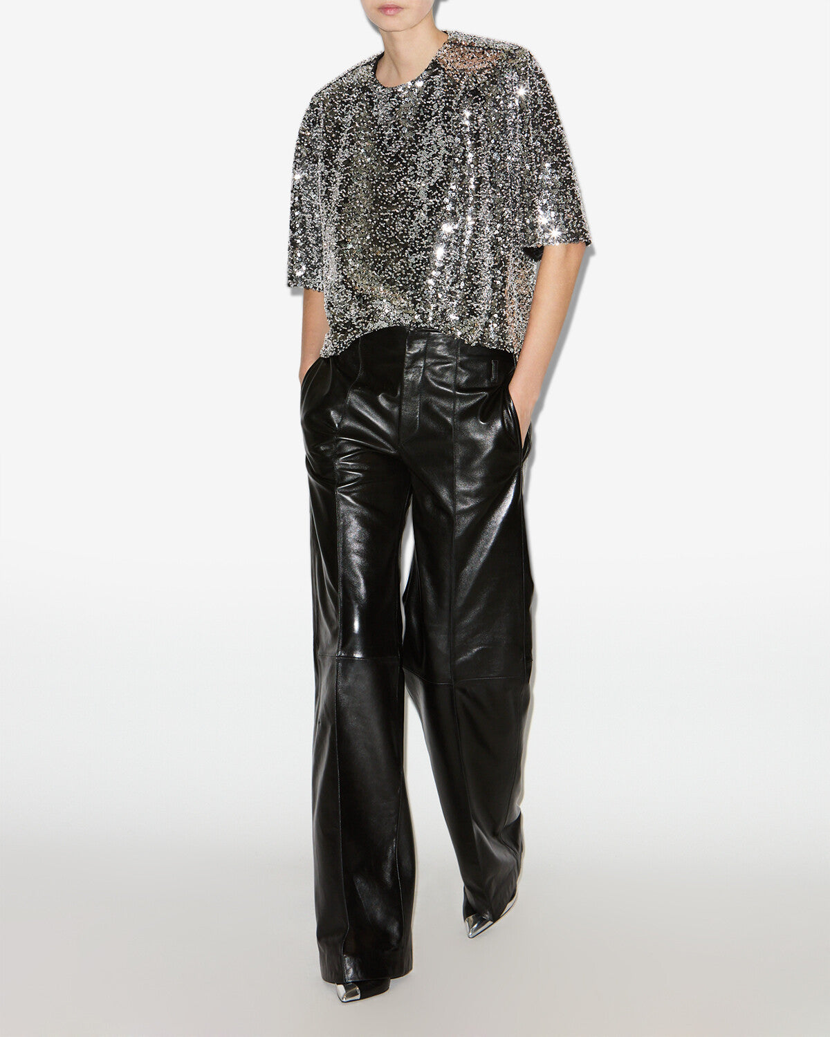 ISABEL MARANT ETOILE ブラックレース長袖ブラウス isabel marant ブラック レース ブラウス