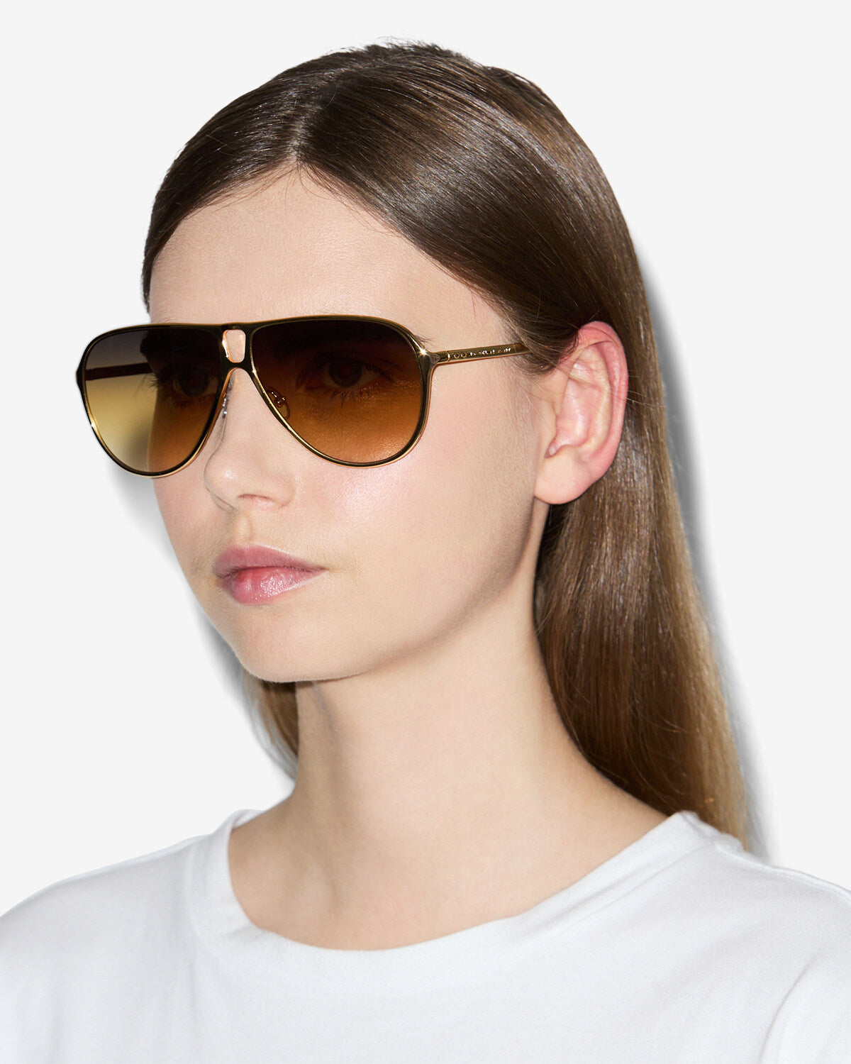 Haylo aviator Woman Gold brown - brown shaded 4