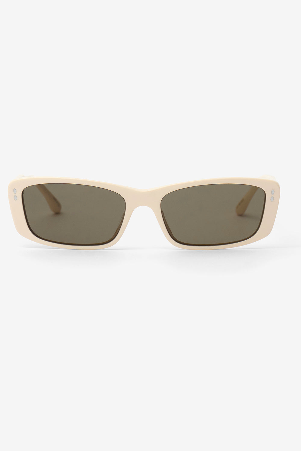 Zaria レクタングル サングラス - Beige - grey - Woman - 1