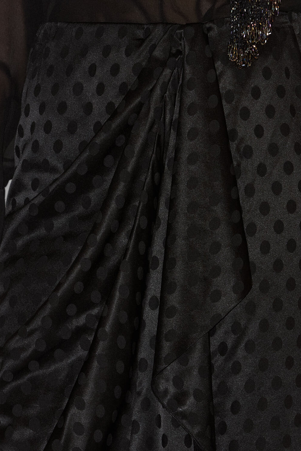 Breen シルク ロングスカート - 黒 - Woman - 3