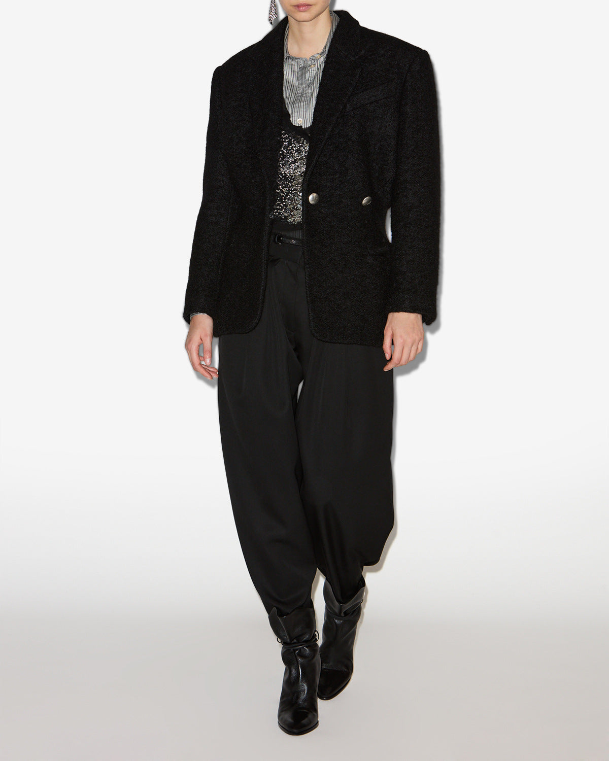 Manteau gallie Woman Noir 4