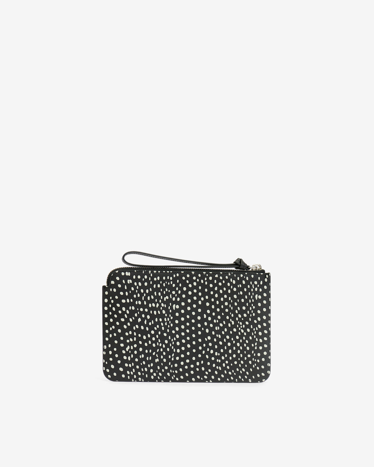 Maro flat pouch piccola Woman Black and ecru 3