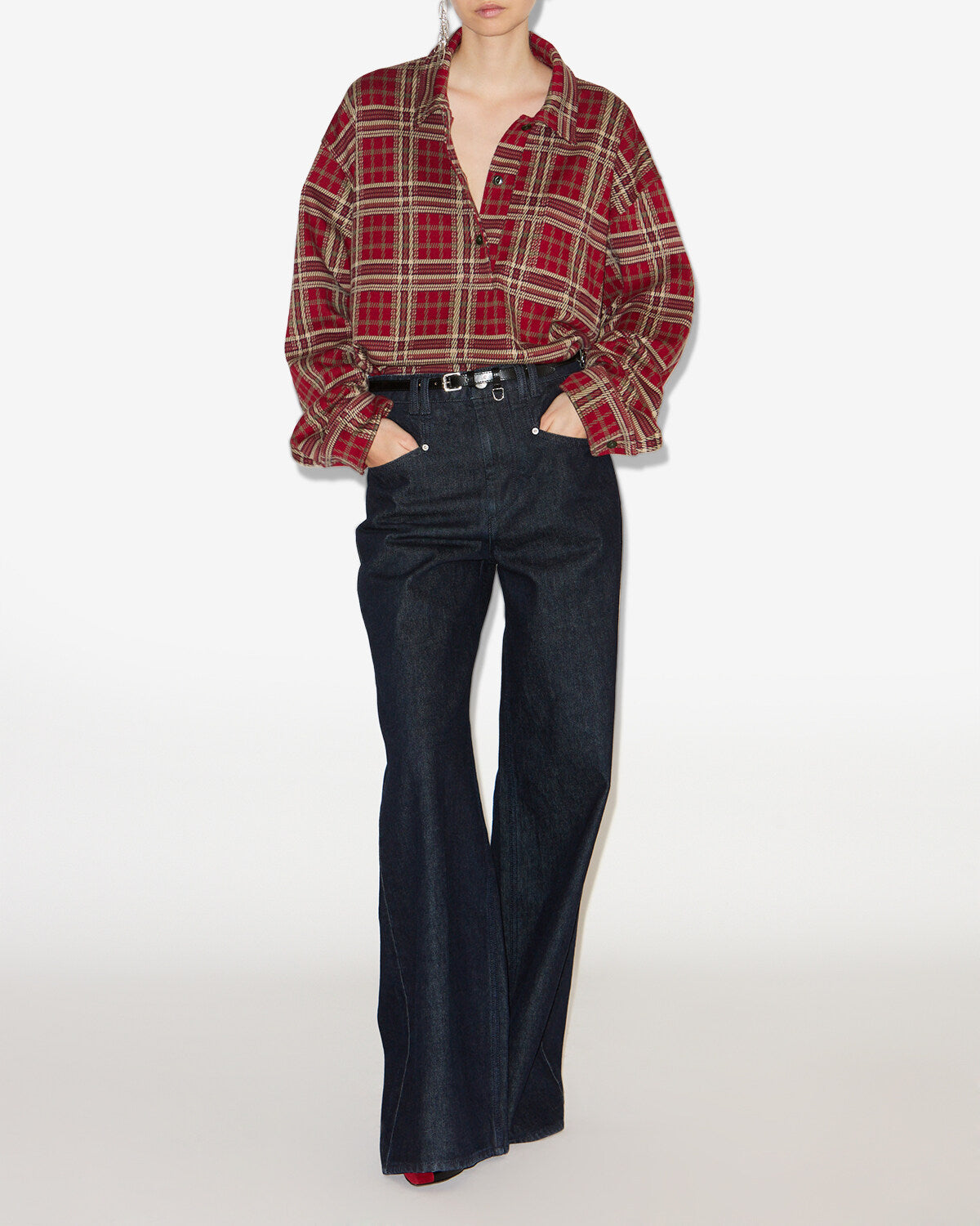 Lemony pants Woman Dark midnight 4