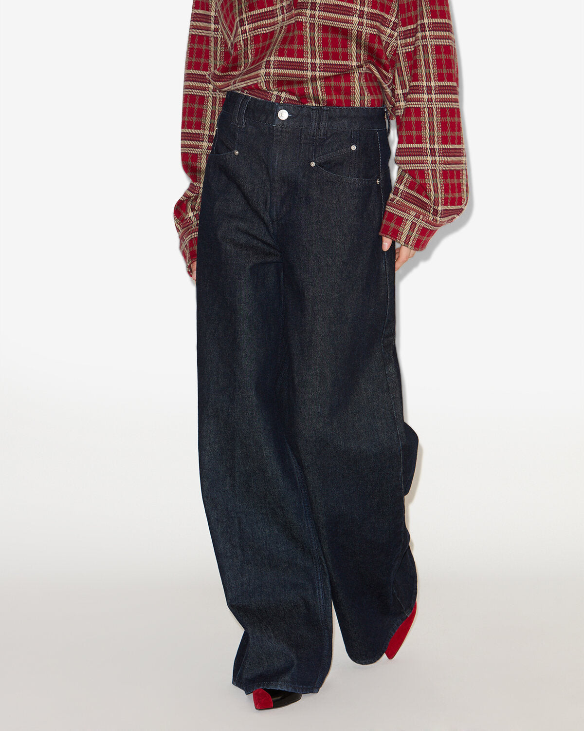 Lemony pants Woman Dark midnight 4