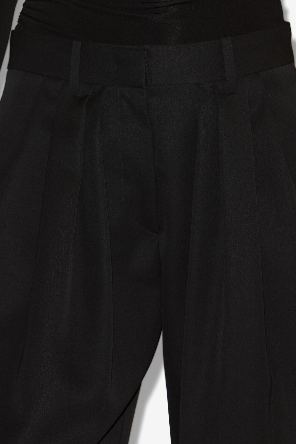 Pantaloni con pinces janice - Nero - Woman - 3