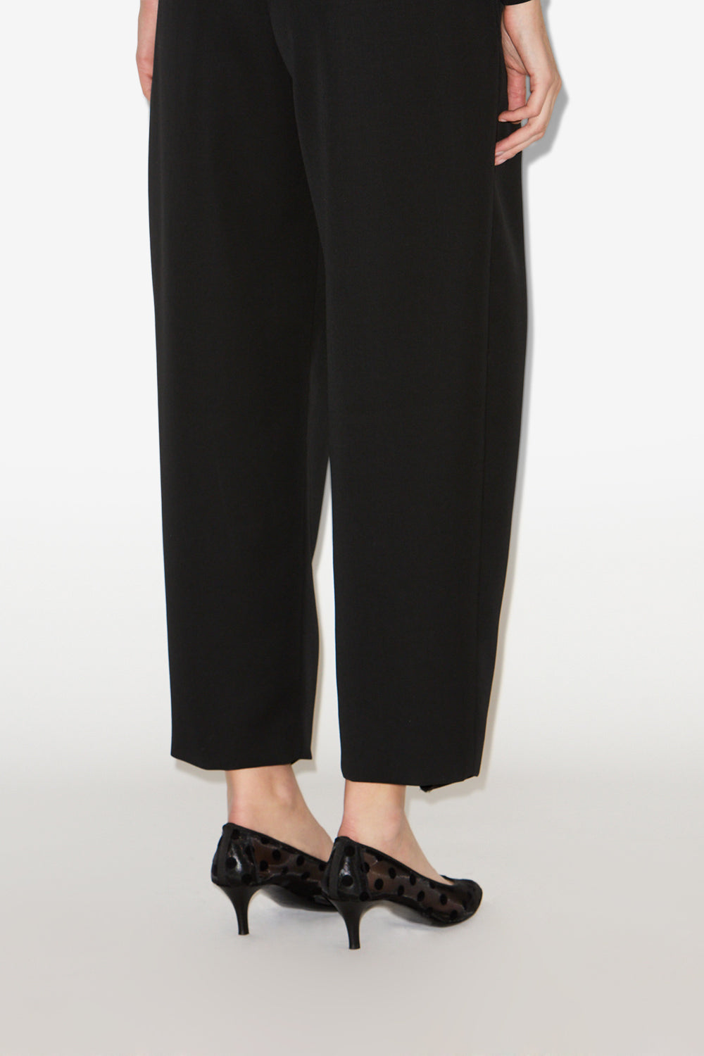 Pantaloni con pinces janice - Nero - Woman - 5