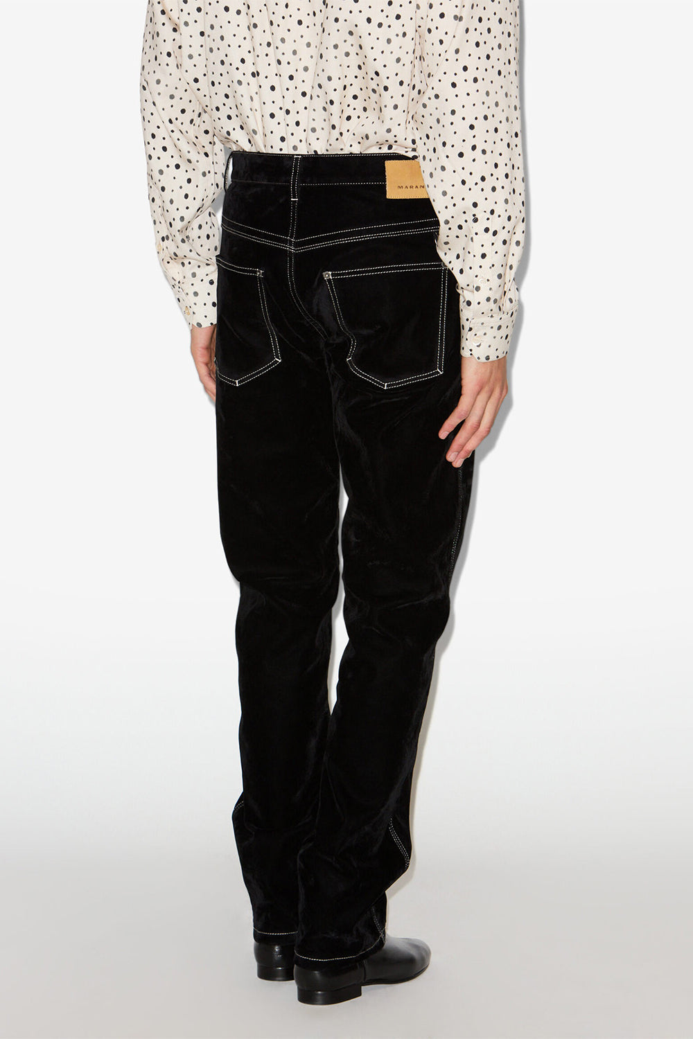 Jeffrey cotton jeans - Black - Man - 5