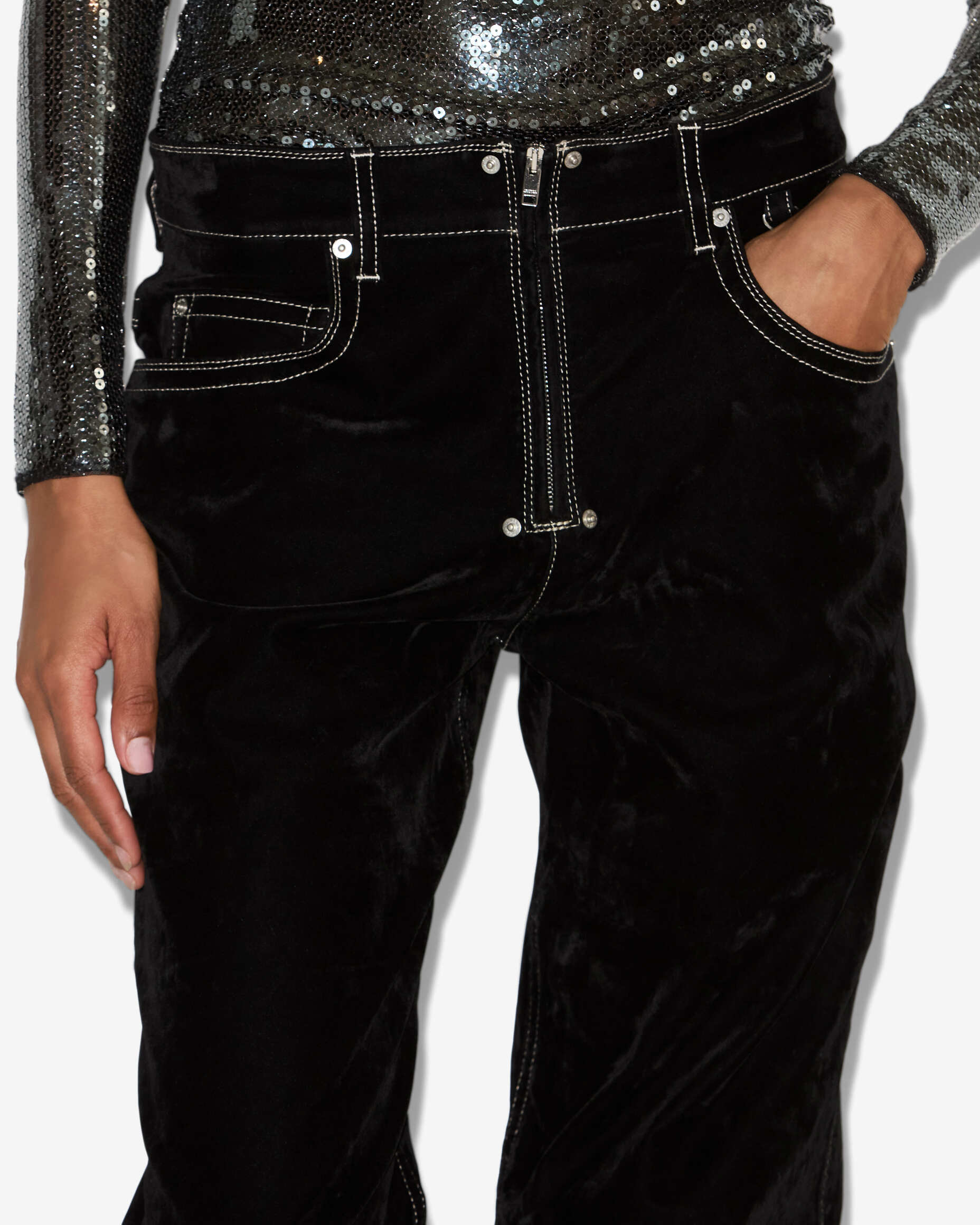 Stelyna pants Woman Black 4