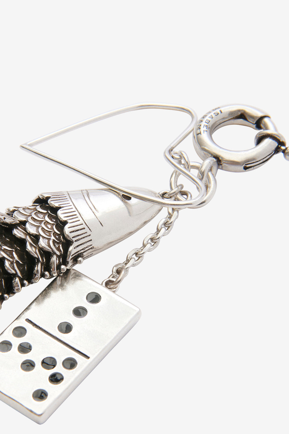 Porte-clés avec pendants abby - Argent - Woman - 3