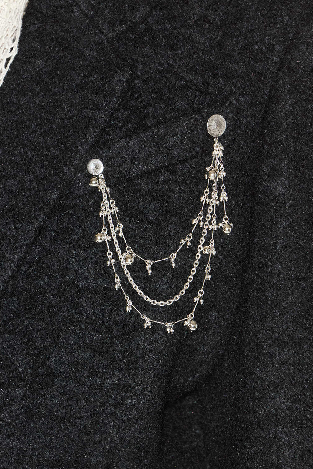 Doppel-pins freya - Silber - Woman - 2