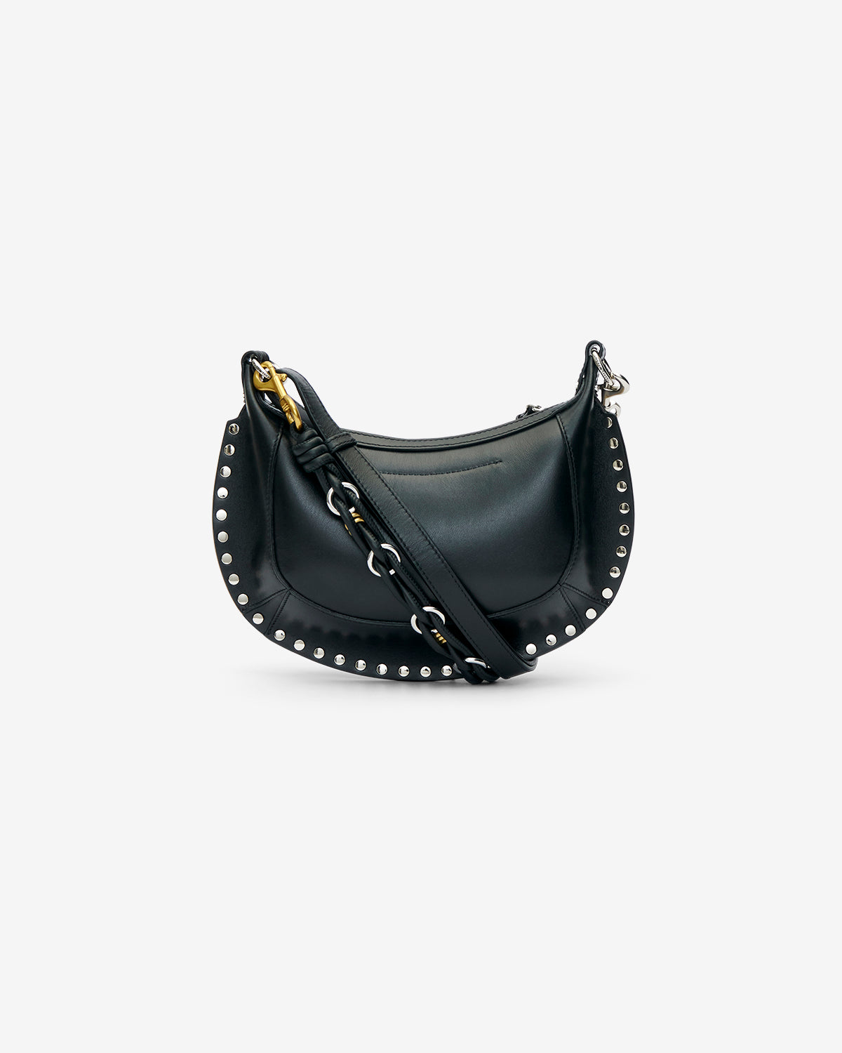 Schultertasche oskan moon Woman Black and silver 3