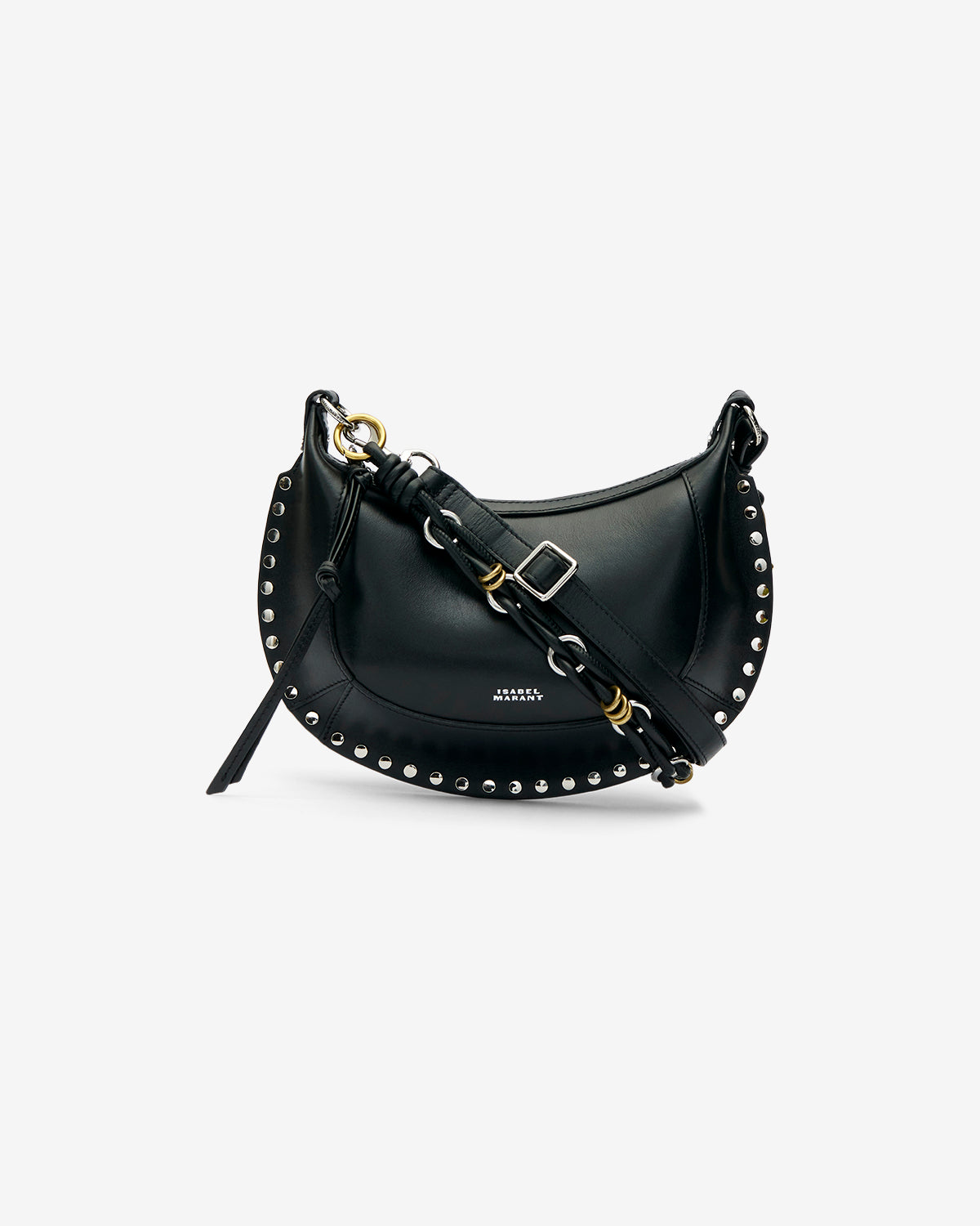 Schultertasche oskan moon Woman Black and silver 3