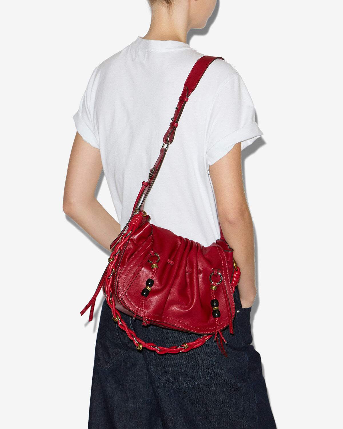 Bandolera bolton Woman Deep red 2