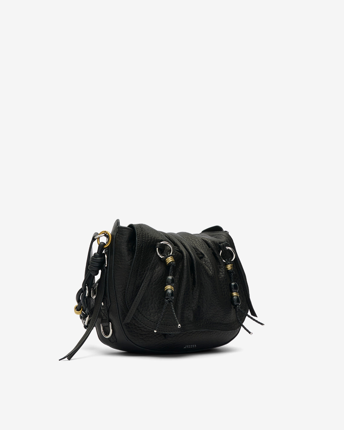 Bolton shoulder bag Woman Black and silver 3