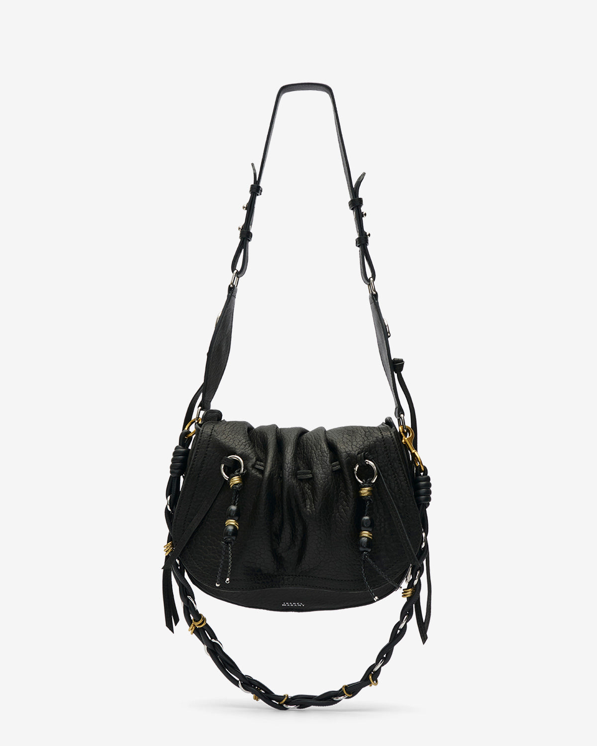 Bolton shoulder bag Woman Black and silver 3