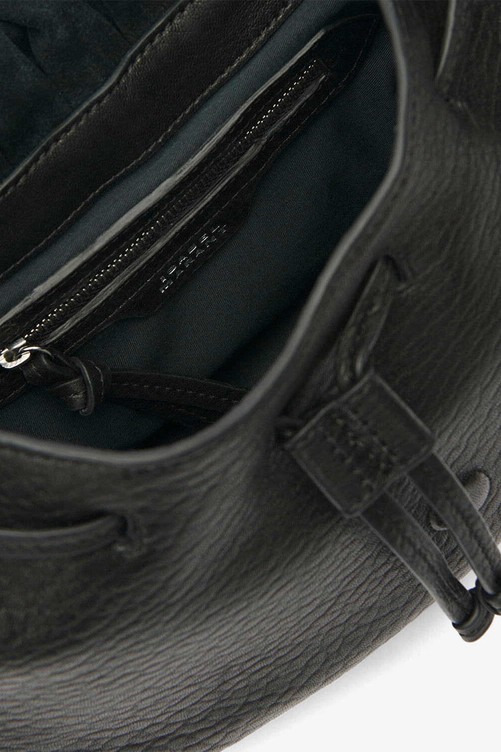 Borsa da portare a spalla bolton in pelle - Black and silver - Woman - 3