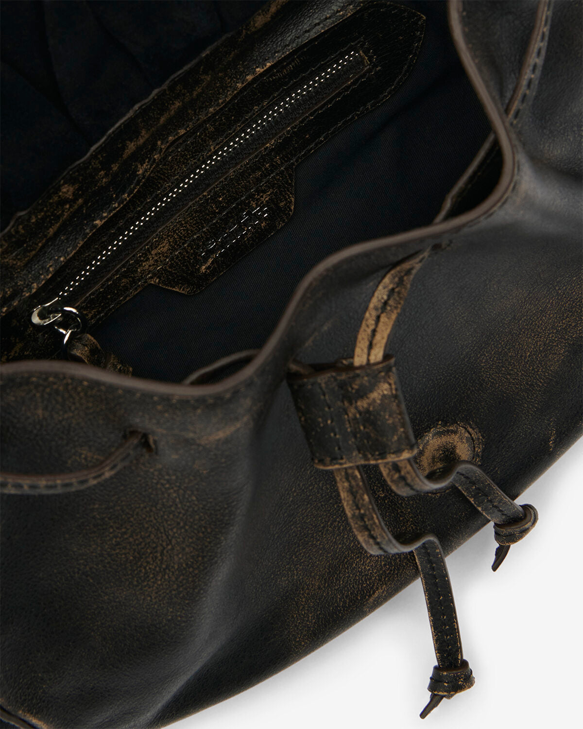 Bolso de hombro bolton en cuero suave - Vintage brown - Woman - 3