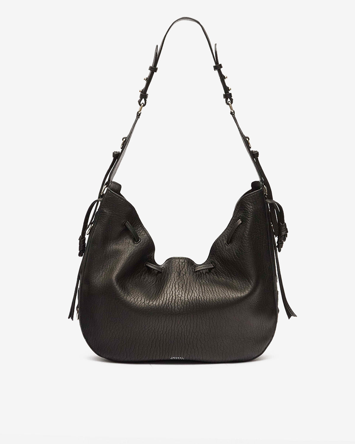 Bolton hobo shoulder bag Woman Black and silver 2