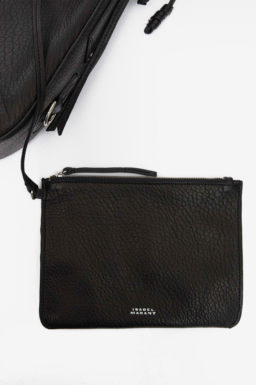 Bolton hobo 가죽 백 - Black and silver - Woman - 3