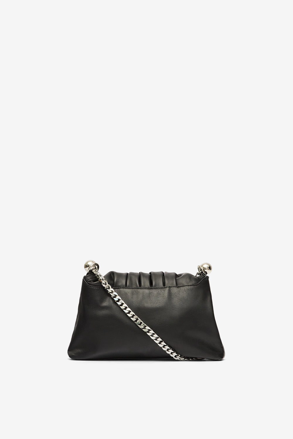 Bolton pouch 가죽 숄더백 - Black and silver - Woman - 2