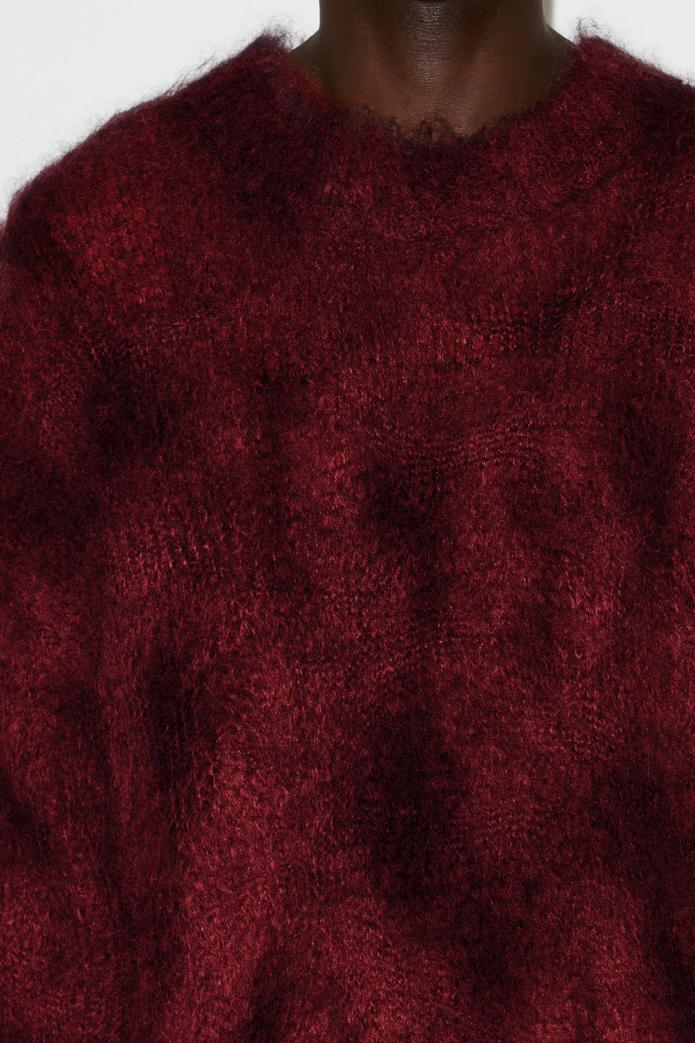 Miller キッドモヘアセーター - Deep red - Man - 3