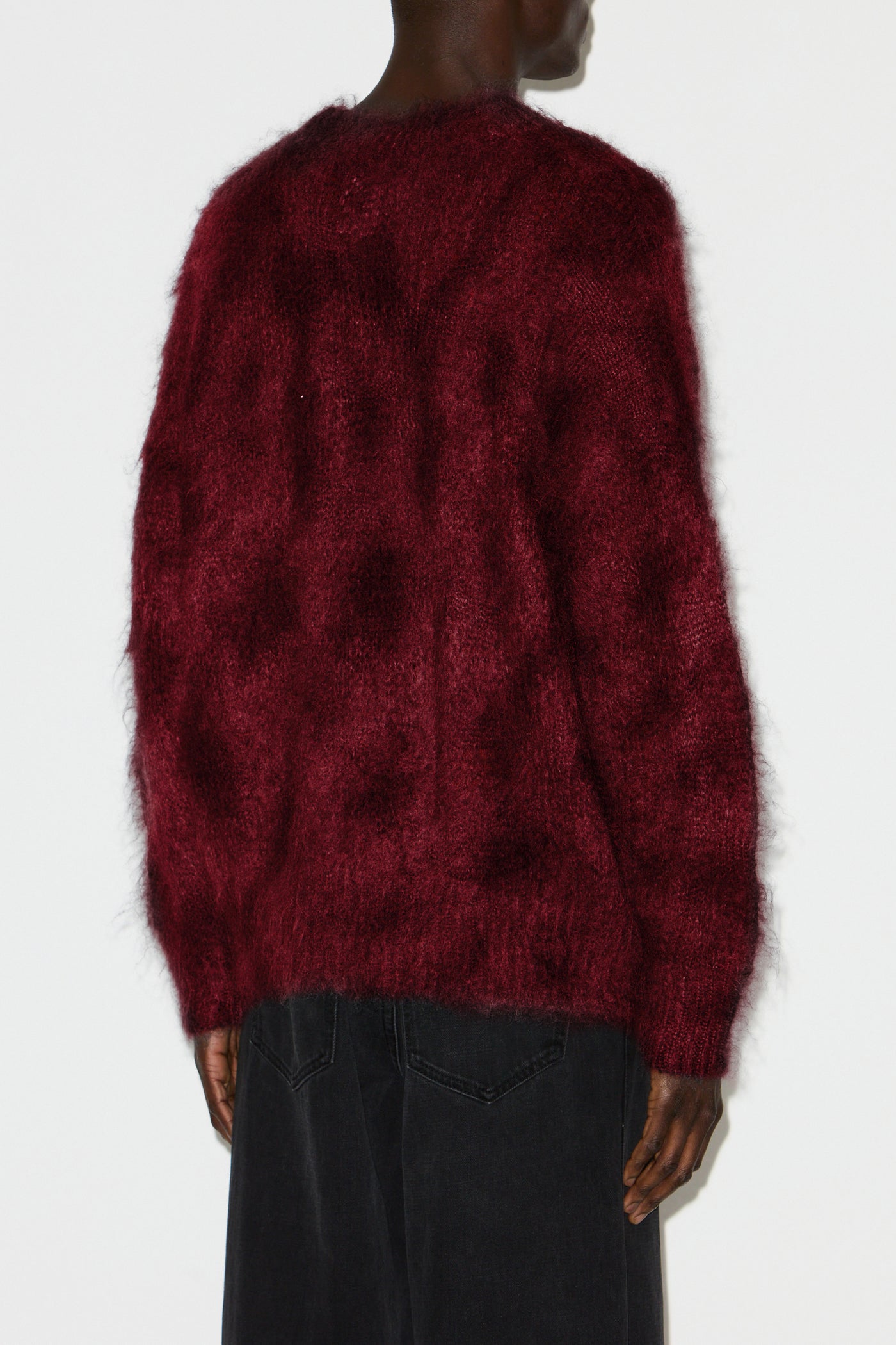 Miller キッドモヘアセーター - Deep red - Man - 5