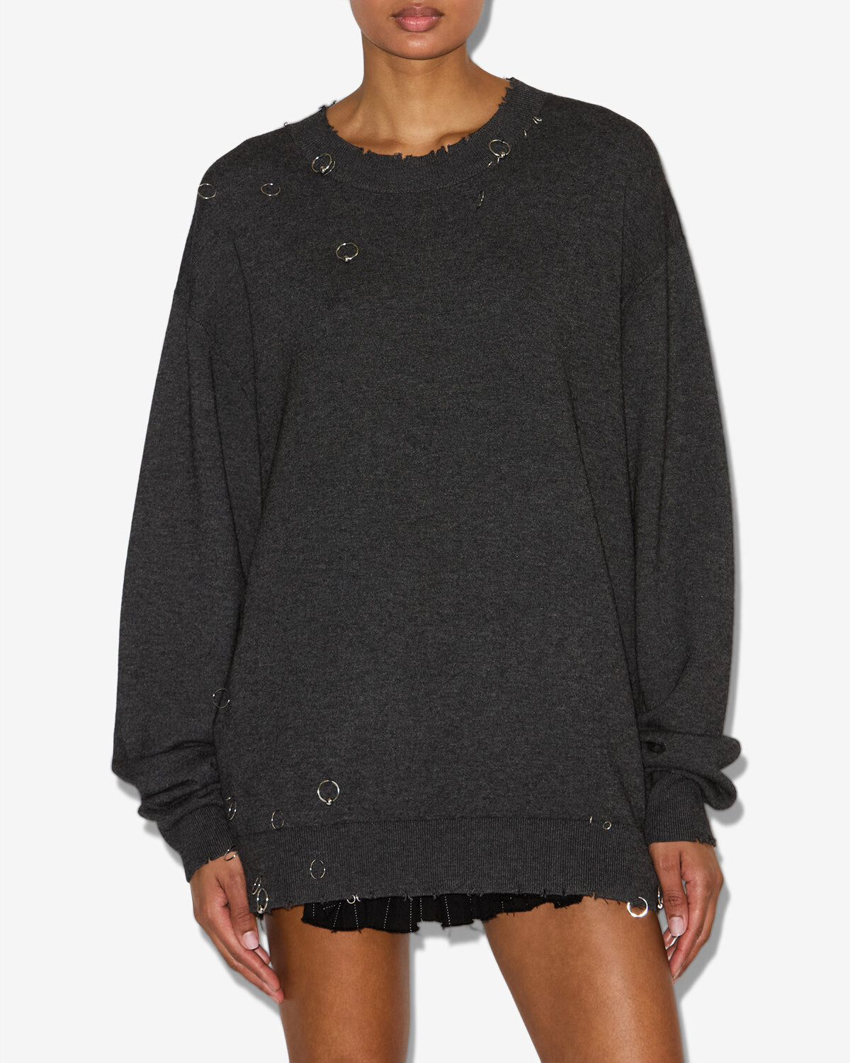 Jersey cassandre Woman Anthracite 4