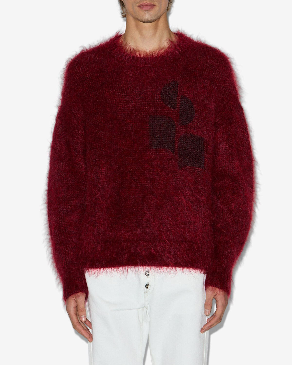 Mirello sweater Man Deep red 4