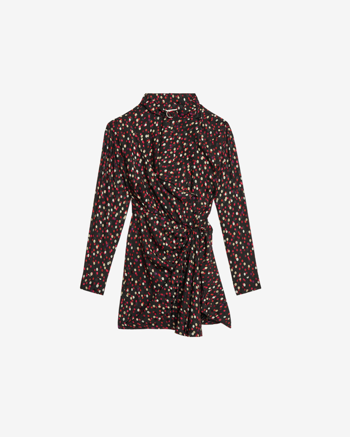 Robe ora Woman Noir-rouge 4
