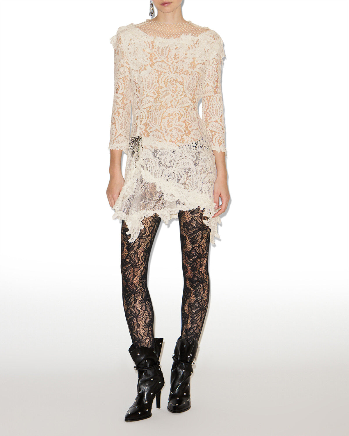 Robe rubiana Woman Blanc 4
