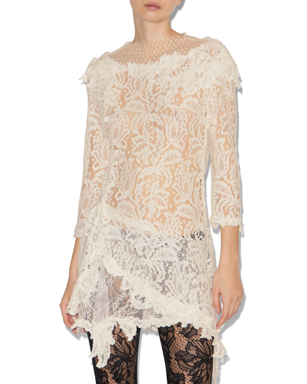 Robe rubiana Woman Blanc 4