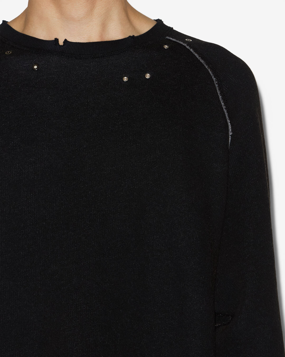 Mitchell long sweatshirt - Black - Man - 2
