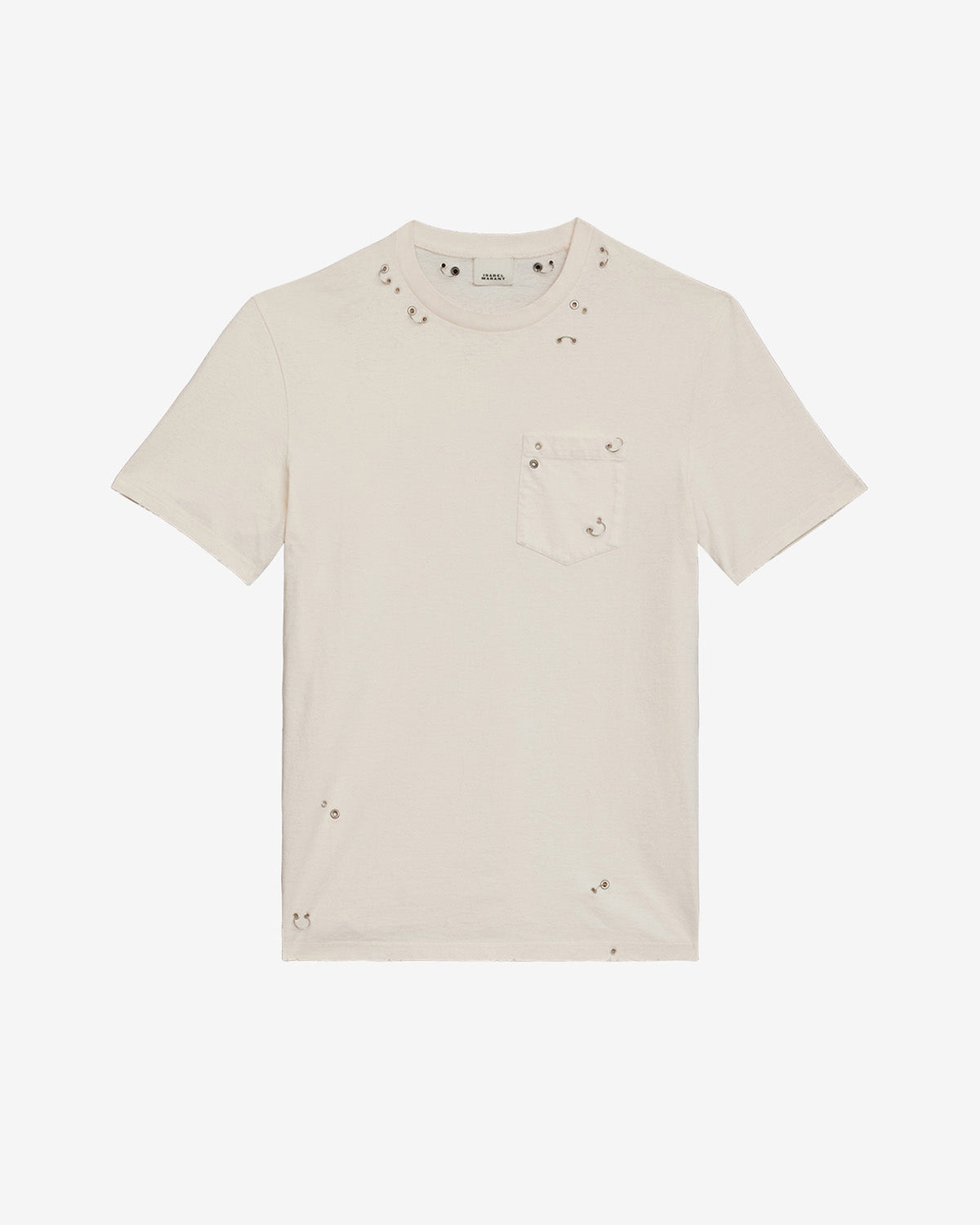 T-shirt yezra Man Ecru 4
