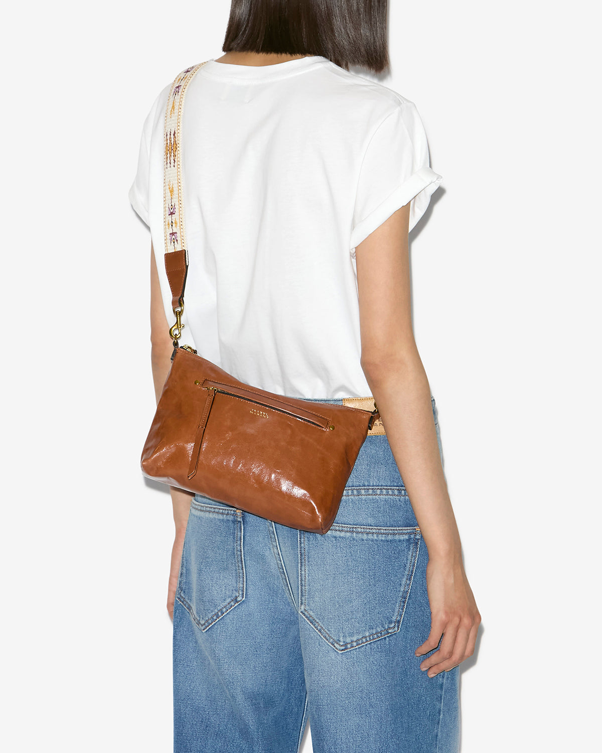 Bolso nessah Woman Cognac 5