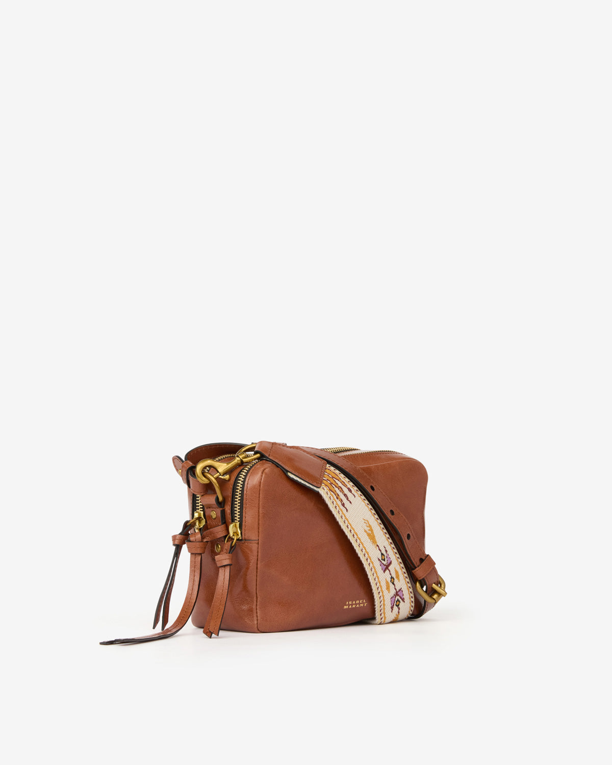 Sac wardy camera Woman Cognac 2