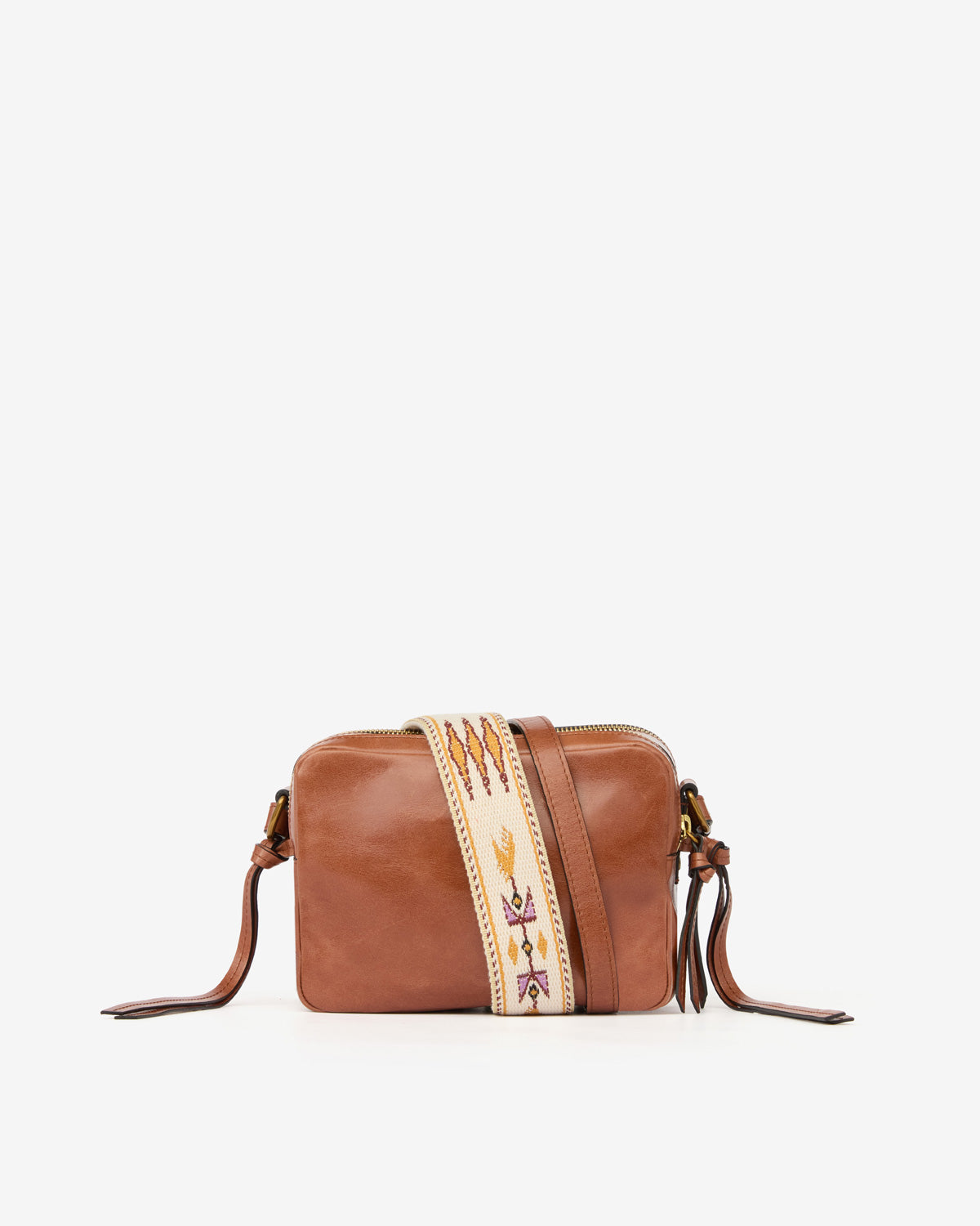 Sac wardy camera Woman Cognac 2