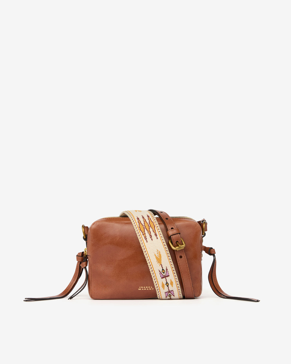 Sac wardy camera Woman Cognac 2