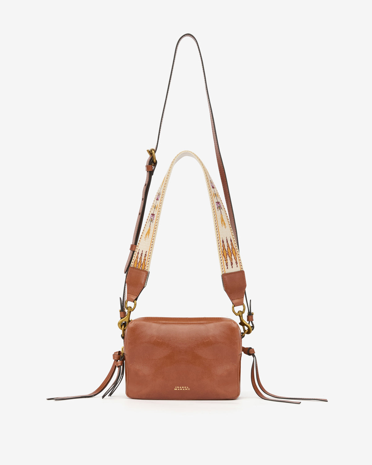 Sac wardy camera Woman Cognac 2