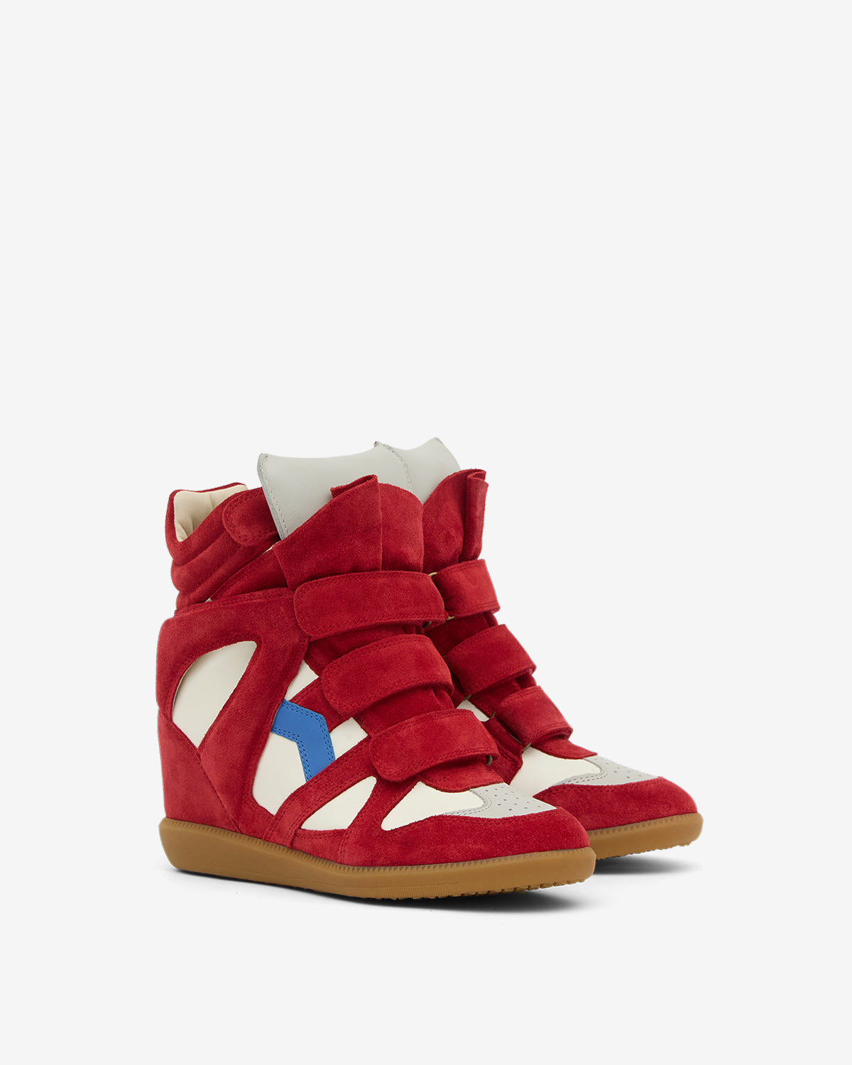 Bekett sneakers Woman Red-blue 3