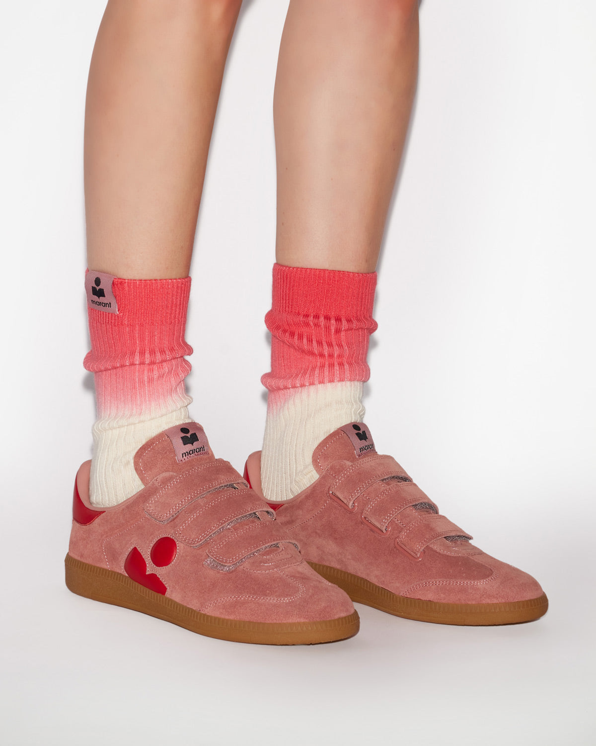 Sneaker beth Woman Faded pink/red 2