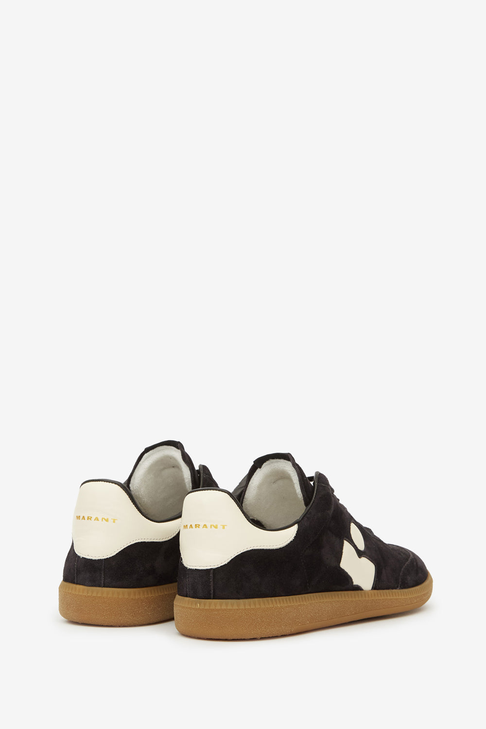 Sneakers bryce basse in pelle di vitello scamosciata - Faded black/chalk - Woman - 2