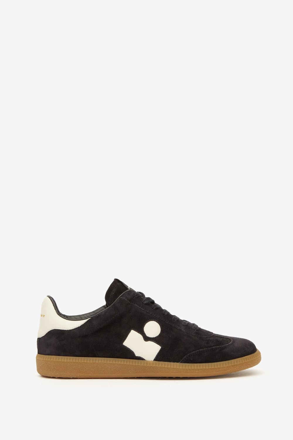 Sneakers bryce basse in pelle di vitello scamosciata - Faded black/chalk - Woman - 1