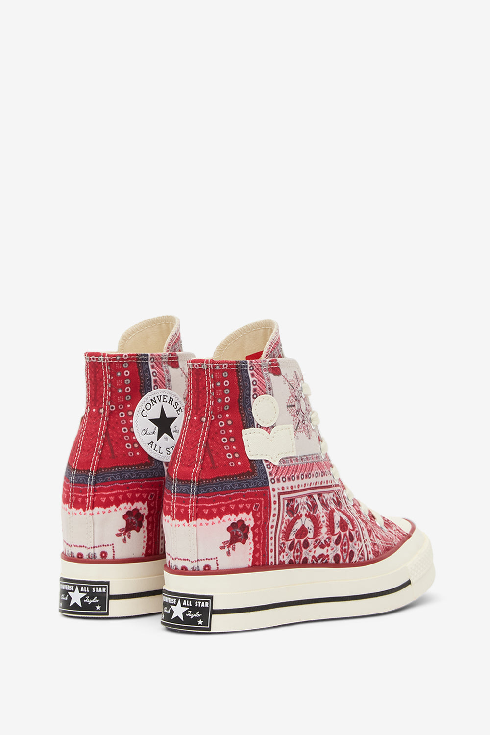  isabel marant x converse chuck wedge ウェッジスニーカー - Vanilla/ice/red/black - Woman - 2