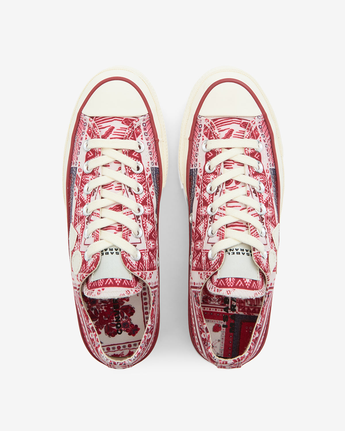 Zapatillas chuck 70 bajas isabel marant x converse - Vanilla/ice/red/black - Woman - 4