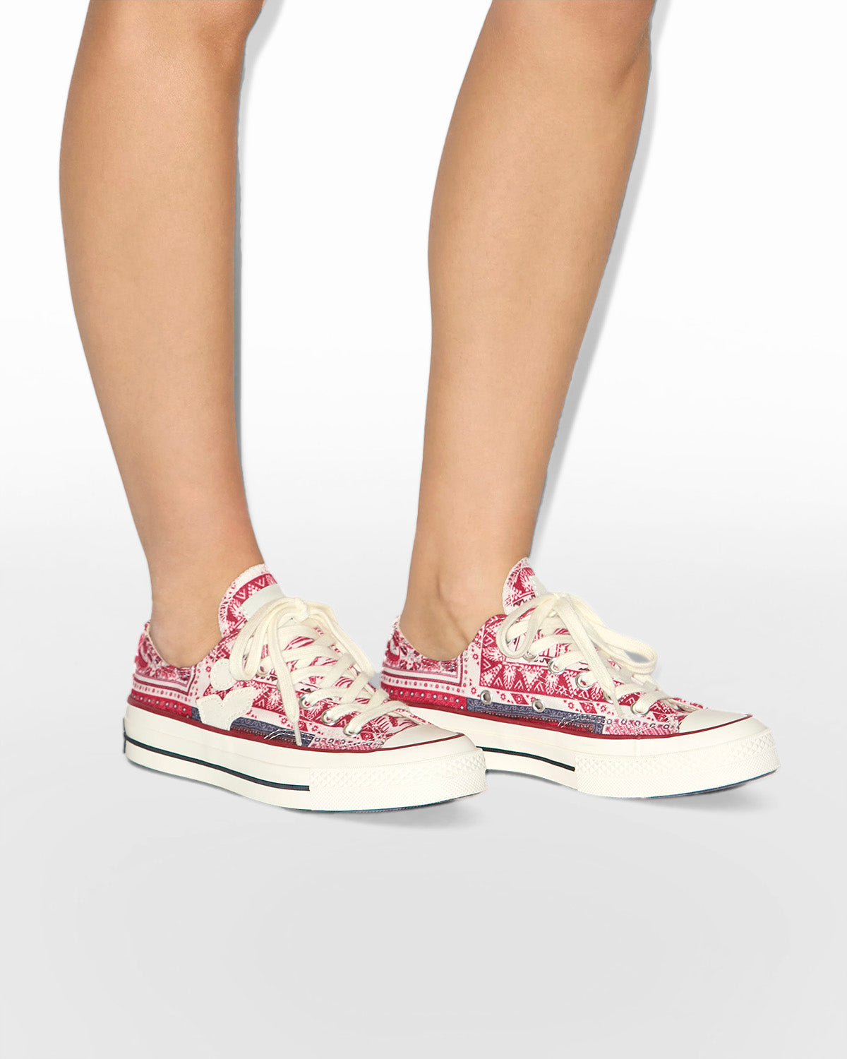 Zapatillas chuck 70 bajas isabel marant x converse - Vanilla/ice/red/black - Woman - 5