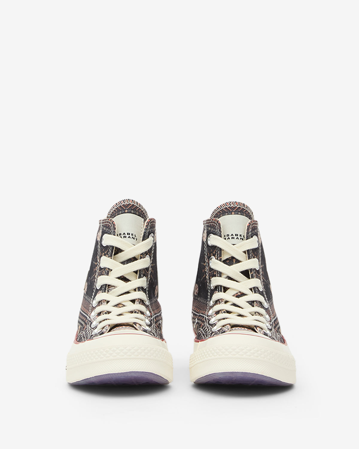 Unisex sneakers chuck 70 hi Woman Black/vanilla ice/red 2