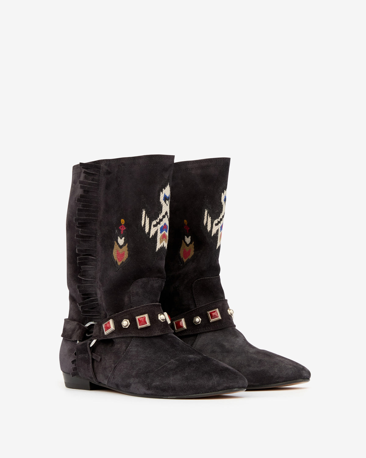 Botas bajas siani Woman Negro lavado 2