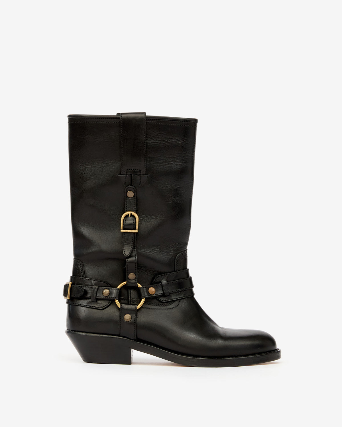 Isabel marant buckle boots best sale